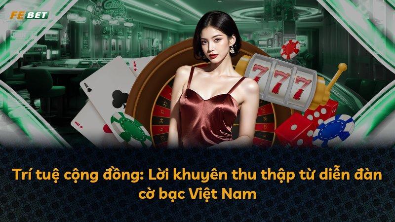 Trí tuệ cộng đồng: Lời khuyên thu thập từ diễn đàn cờ bạc Việt Nam