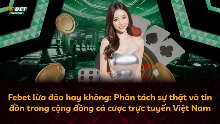 Febet lừa đảo hay không: Phân tách sự thật và tin đồn trong cộng đồng cá cược trực tuyến Việt Nam