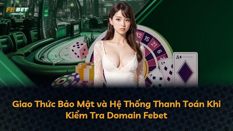 Giao Thức Bảo Mật và Hệ Thống Thanh Toán Khi Kiểm Tra Domain Febet