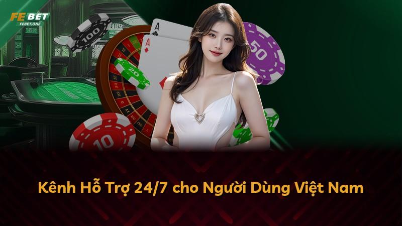 Kênh Hỗ Trợ 24/7 cho Người Dùng Việt Nam