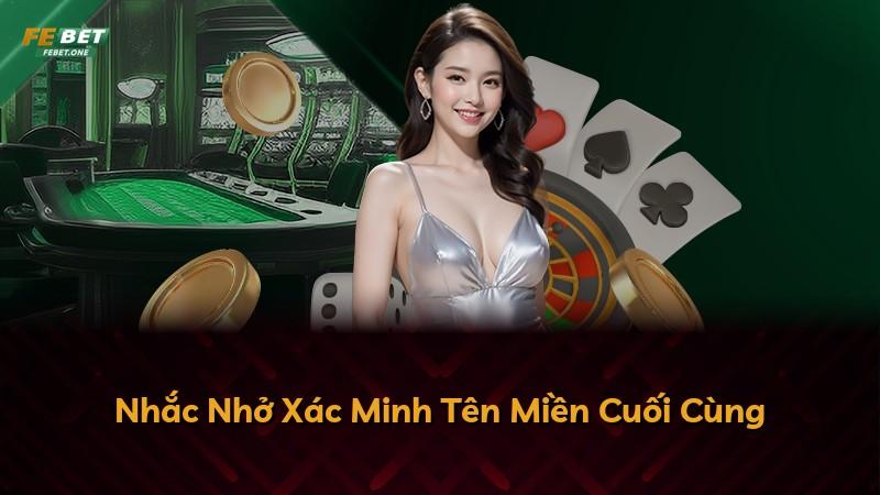 Nhắc Nhở Xác Minh Tên Miền Cuối Cùng