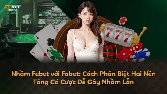 Nhầm Febet với Fabet: Cách Phân Biệt Hai Nền Tảng Cá Cược Dễ Gây Nhầm Lẫn