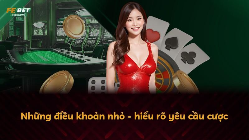 Những điều khoản nhỏ - hiểu rõ yêu cầu cược