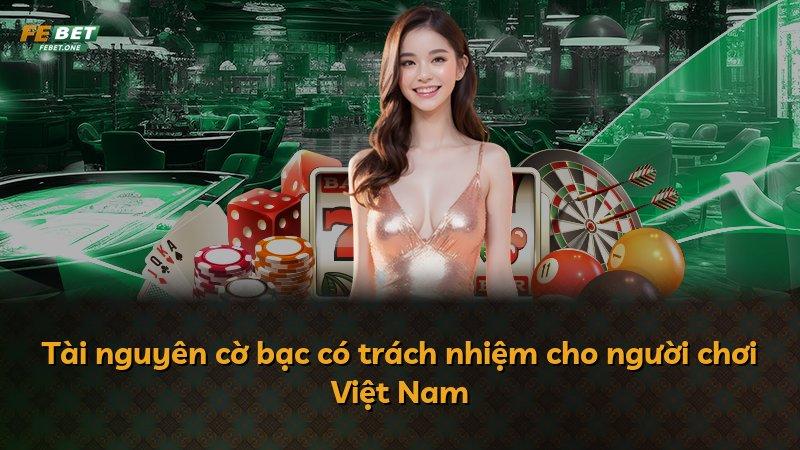 Tài nguyên cờ bạc có trách nhiệm cho người chơi Việt Nam