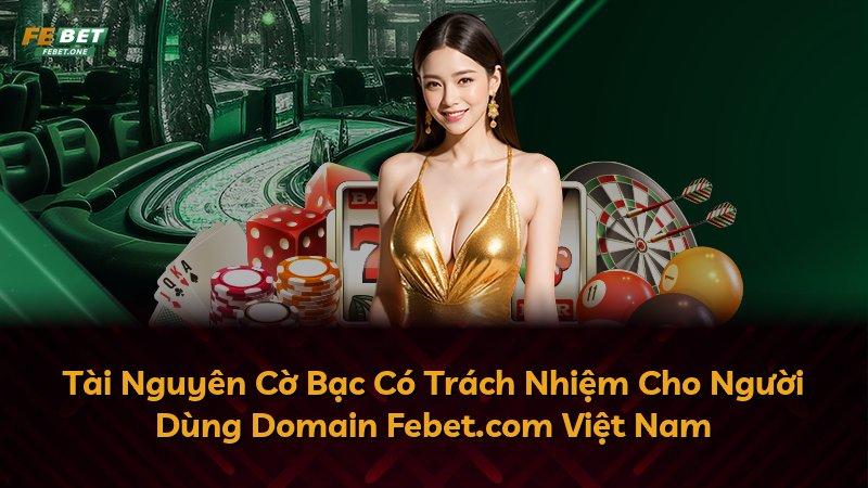 Tài Nguyên Cờ Bạc Có Trách Nhiệm Cho Người Dùng Domain Febet.com Việt Nam