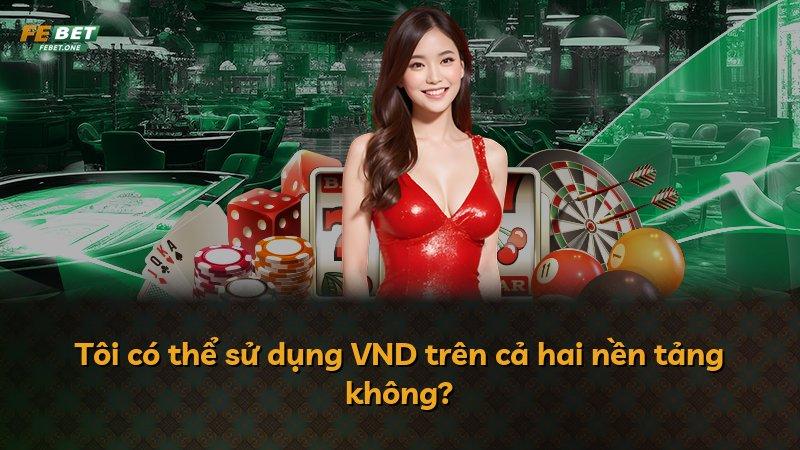 Tôi có thể sử dụng VND trên cả hai nền tảng không?