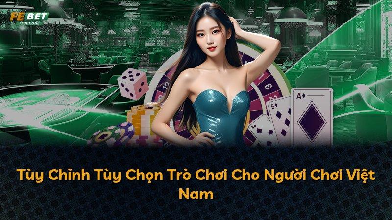 Tùy Chỉnh Tùy Chọn Trò Chơi Cho Người Chơi Việt Nam